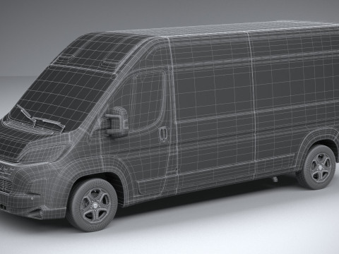 Fiat Ducato L2H2 2024 3Dモデル