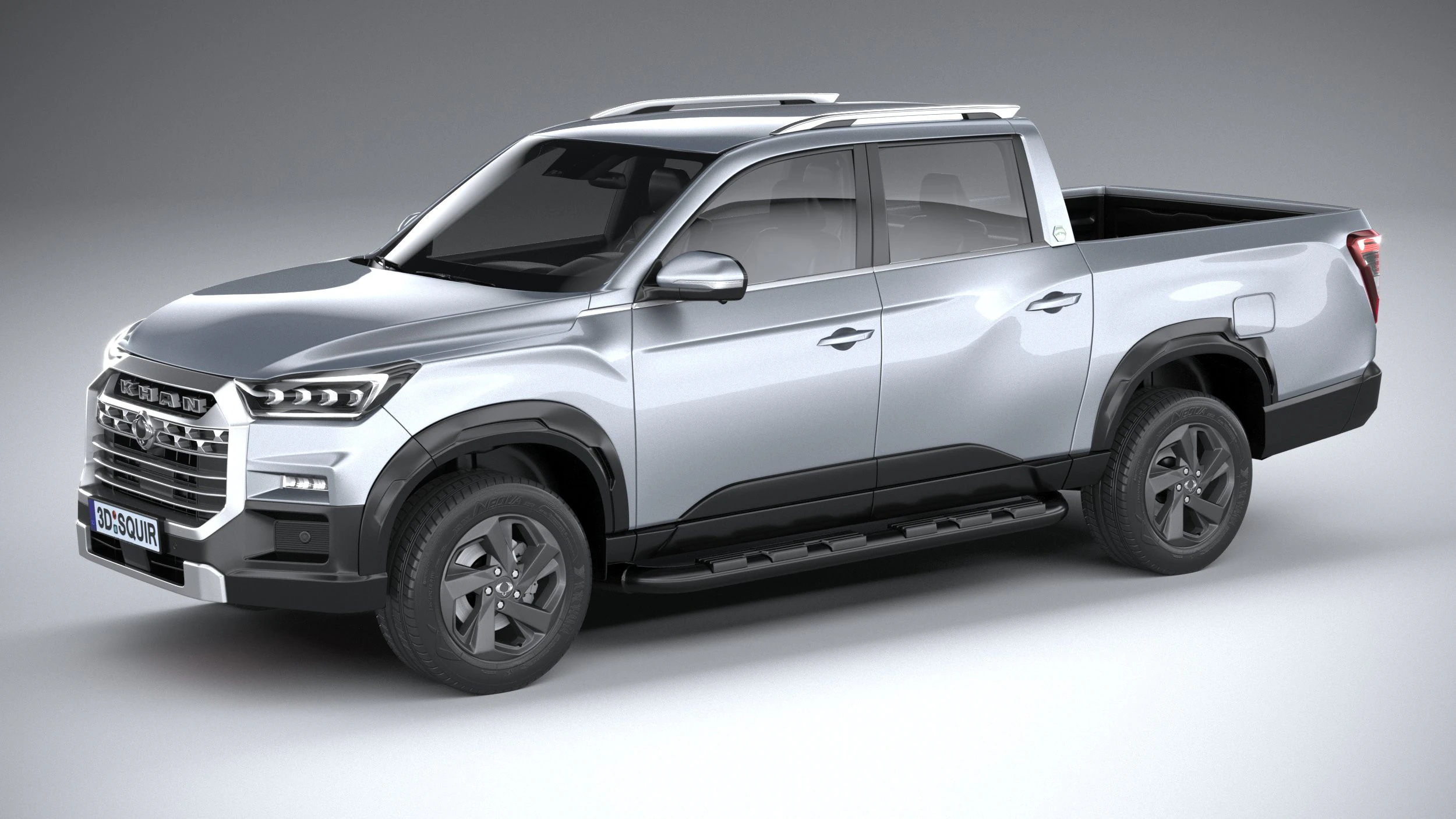 Rexton Sports Culmen 2024 3D Model .c4d .max .obj .3ds .fbx .stl .blend 