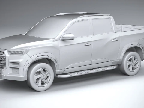 Rexton Sports Culmen 2024 3D Model