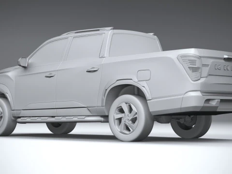 Rexton Sports Culmen 2024 3D Model