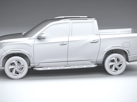 Rexton Sports Culmen 2024 3D Model