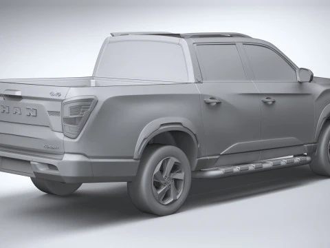 Rexton Sports Culmen 2024 3D Model