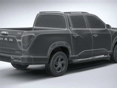 Rexton Sports Culmen 2024 3D Model