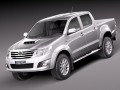 Toyota Hilux Crew Cab 2012 Modello 3D