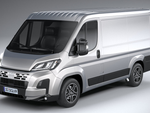 Fiat Ducato L1H1 2024 3Dモデル
