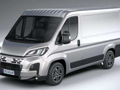 Fiat Ducato L1H1 2024 3D Model
