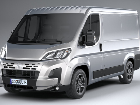 Fiat Ducato L1H1 2024 3Dモデル