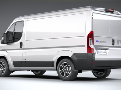 Fiat Ducato L1H1 2024 3Dモデル