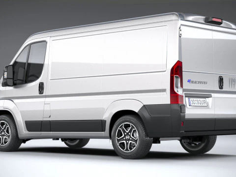 Fiat Ducato L1H1 2024 3D Model