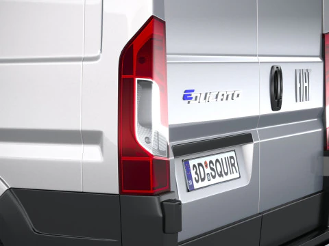 Fiat Ducato L1H1 2024 3D Model