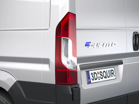 Fiat Ducato L1H1 2024 3D Model