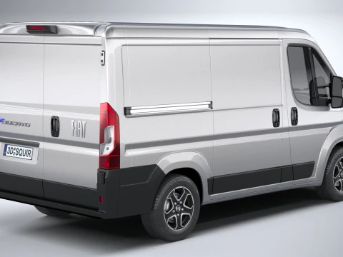 Fiat Ducato L1H1 2024 3D Model