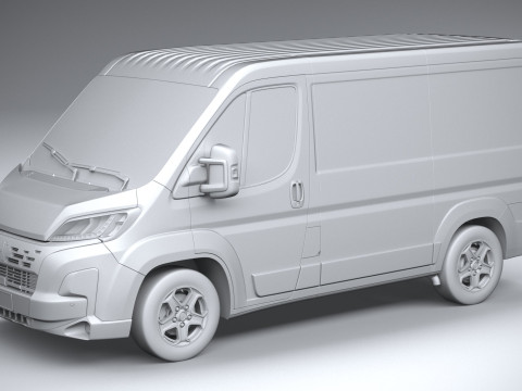 Fiat Ducato L1H1 2024 3Dモデル