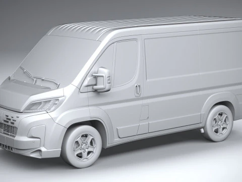 Fiat Ducato L1H1 2024 3D Model