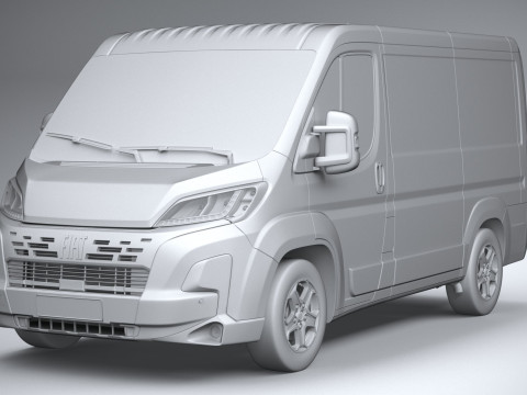 Fiat Ducato L1H1 2024 3Dモデル