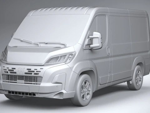 Fiat Ducato L1H1 2024 3D Model