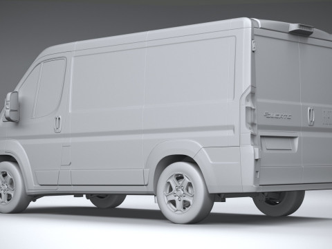 Fiat Ducato L1H1 2024 3Dモデル