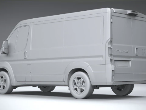 Fiat Ducato L1H1 2024 3D Model
