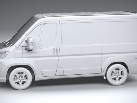 Fiat Ducato L1H1 2024 3Dモデル