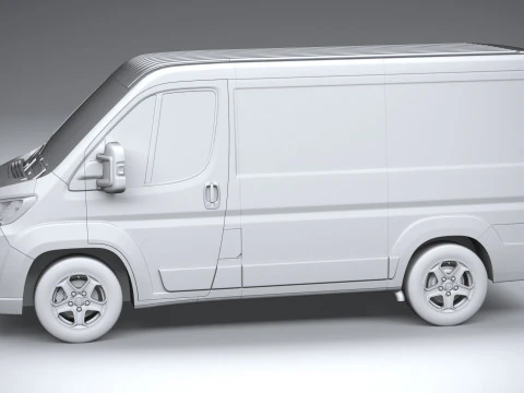 Fiat Ducato L1H1 2024 3D Model