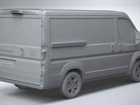 Fiat Ducato L1H1 2024 3D Model