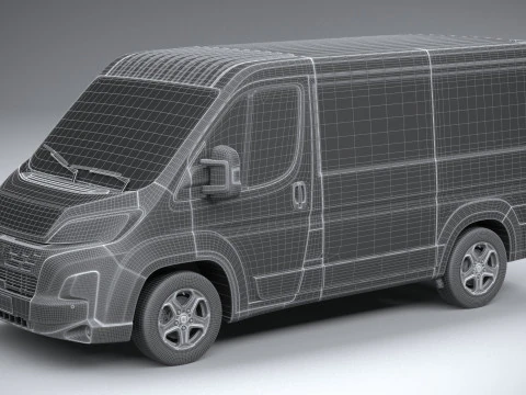 Fiat Ducato L1H1 2024 3D Model