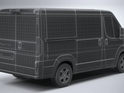 Fiat Ducato L1H1 2024 3D Model