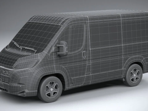 Fiat Ducato L1H1 2024 3D Model