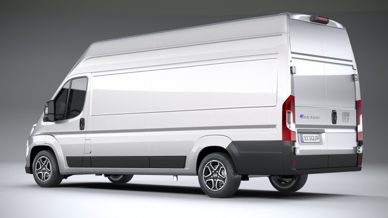 Fiat Ducato L4H3 2024 3D Model in Van ve Minivan 3DExport