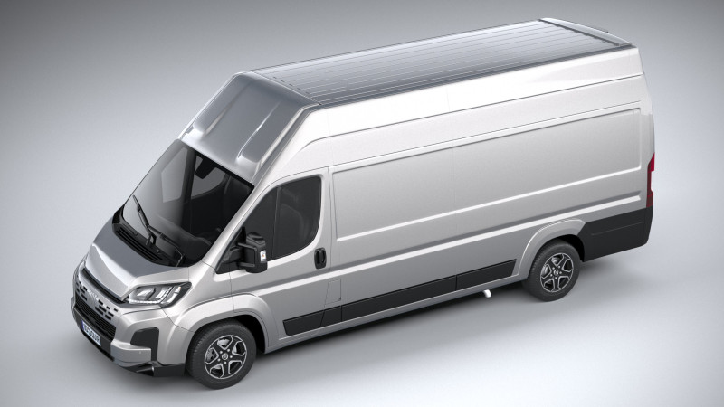 Fiat Ducato L4H3 2024 3D Model in Van ve Minivan 3DExport