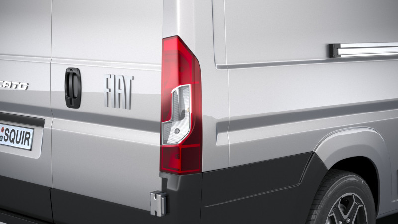 Fiat Ducato L4H3 2024 3D Model in Van ve Minivan 3DExport