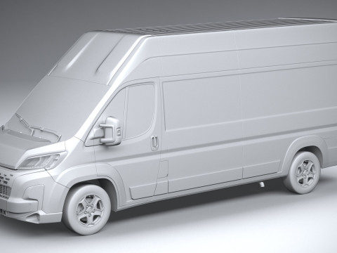 Fiat Ducato L4H3 2024 3D Model