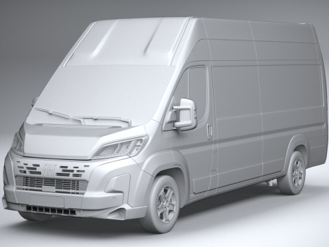 Fiat Ducato L4H3 2024 3D Model