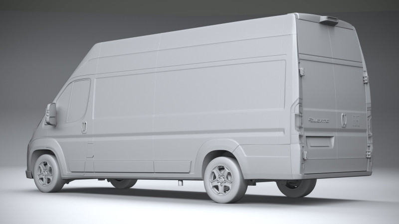 Fiat Ducato L4H3 2024 3D Model in Van ve Minivan 3DExport