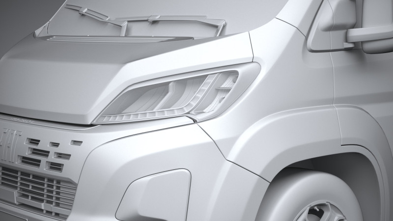 Fiat Ducato L4H3 2024 3D Model in Van ve Minivan 3DExport