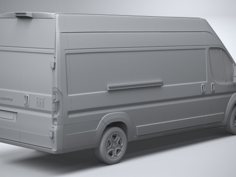 Fiat Ducato L4H3 2024 3D Model