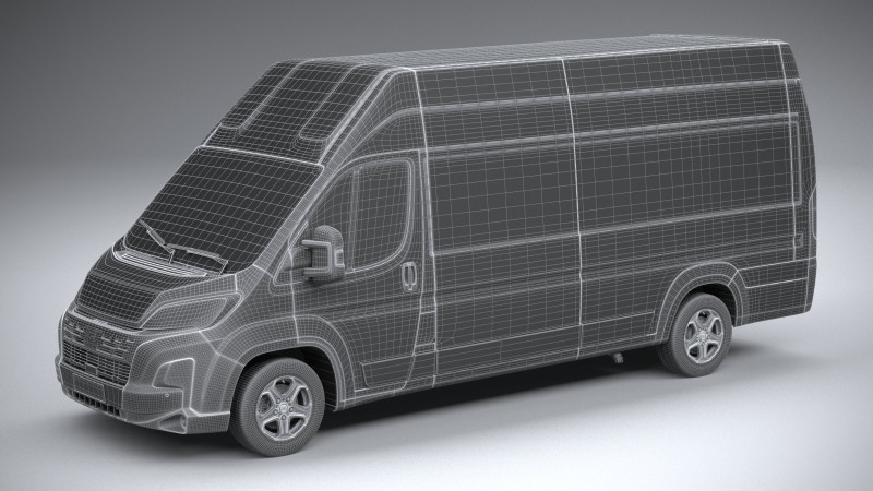 Fiat Ducato L4H3 2024 3D Model in Van ve Minivan 3DExport