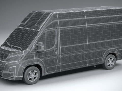 Fiat Ducato L4H3 2024 3D Model
