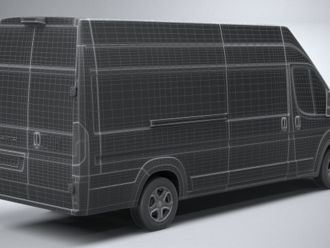 Fiat Ducato L4H3 2024 3D Model