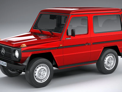 Mercedes-Benz G-Serisi W460 3 kapılı 1979 3D Model