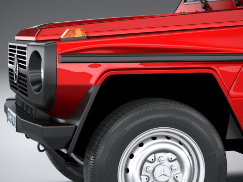 Mercedes-Benz G-Class W460 3-door 1979 3D Model