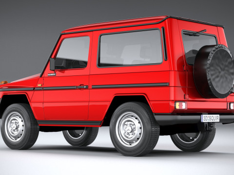 Mercedes-Benz G-Class W460 3-door 1979 3D Model
