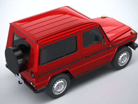 Mercedes-Benz G-Class W460 3-door 1979 3D Model