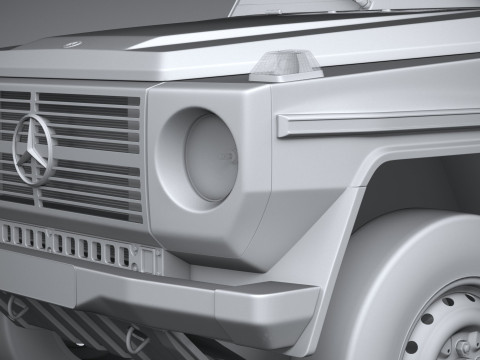 Mercedes-Benz G-Class W460 3-door 1979 3D Model