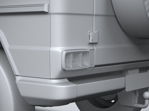 Mercedes-Benz G-Class W460 3-door 1979 3D Model