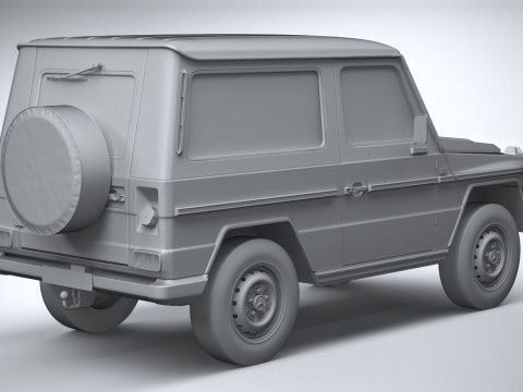 Mercedes-Benz G-Class W460 3-door 1979 3D Model