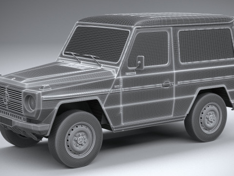 Mercedes-Benz G-Class W460 3-door 1979 3D Model