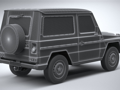 Mercedes-Benz G-Class W460 3-door 1979 3D Model