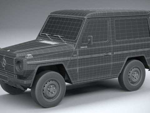 Mercedes-Benz G-Class W460 3-door 1979 3D Model