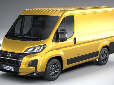 Opel Movano L1H1 2024 Modello 3D